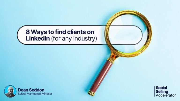 8 Ways to find clients on LinkedIn (for any industry)