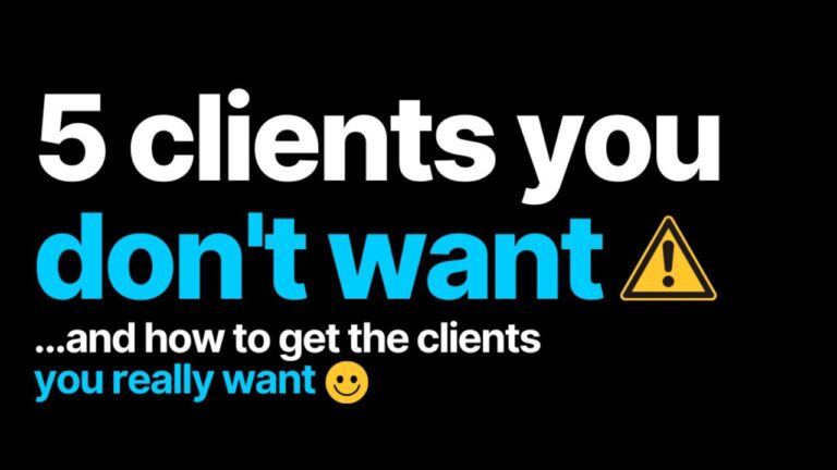 5 clients you don't want