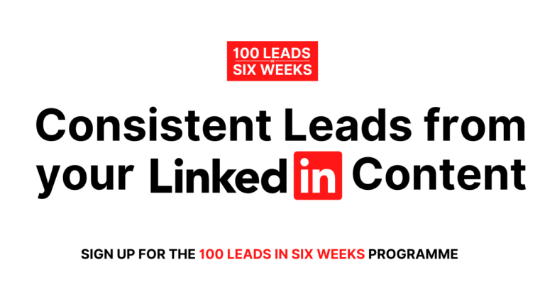 Consistent Leads from LinkedIn Content