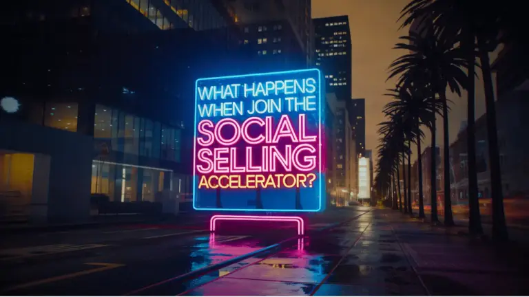 What Happens When I Join the Social Selling Accelerator?