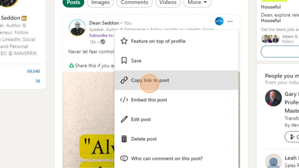 A simple LinkedIn engagement hack