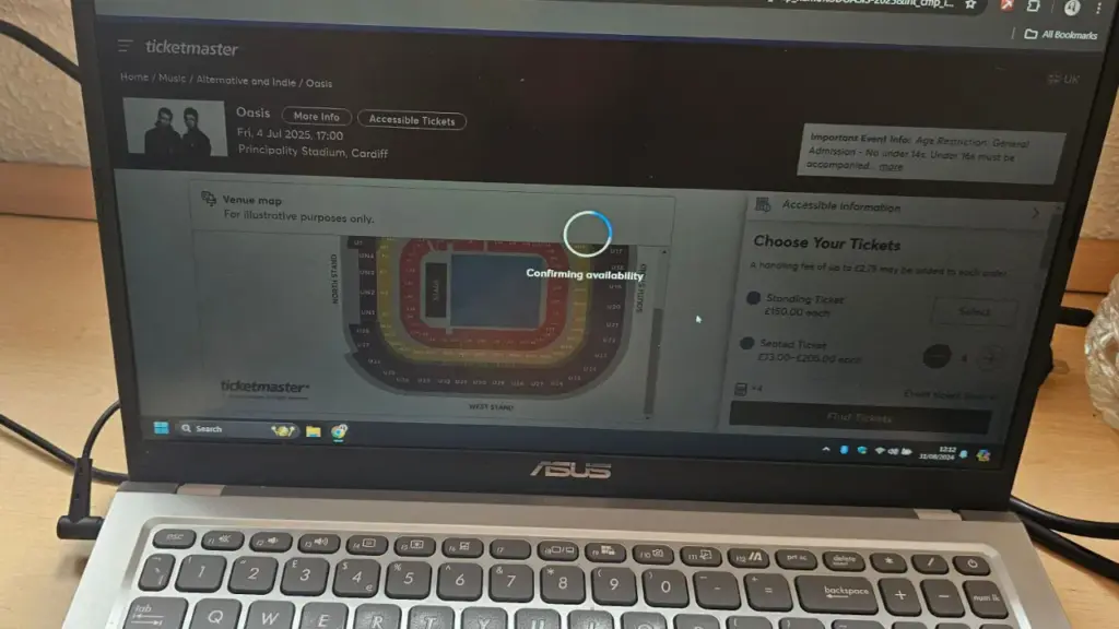 Oasis made us work for tickets – and we loved It