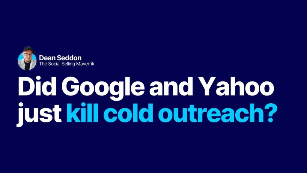 Did Google and Yahoo just announce the death of cold email?