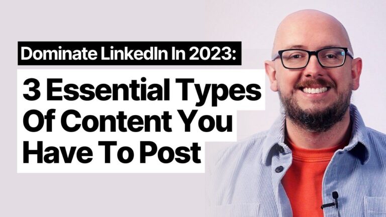 3 Essential Types Of Content You Have To Post